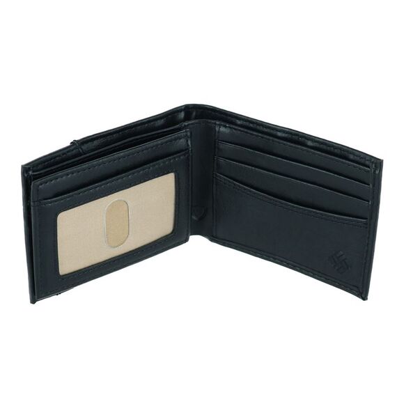 Columbia Men's Leather RFID Bifold Wallet with Exterior Pocket - Picture 5 of 5